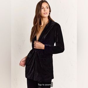 Black Velvet Blazer by New York & Co.